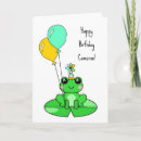 Suche nach frosch geburtstag karten Jedes kind