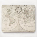 Suche nach karte der welt mousepads Kartographie