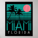 Suche nach miami poster Blau