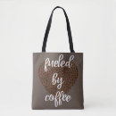 Suche nach kaffeebohnen tote bags Herz