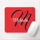 Suche nach schwarz weiß rot mousepads Monogramm