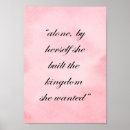 Suche nach starke mädchen poster Kalligraphie