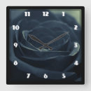 Suche nach schwarze rose wanduhren Blume