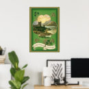 Suche nach vintage st patricks day poster Shamrocks