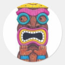 Suche nach tiki maske aufkleber Polynesisch
