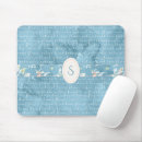 Suche nach blaues blumen mousepads Typografie