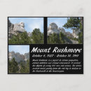 Suche nach der mount rushmore postkarten Monument