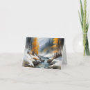 Suche nach schneebedeckte karten Ruhige winterlandschaft