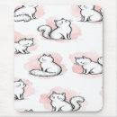 Suche nach rosa katze mousepads Weiß