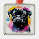 Suche nach schwarzer mops ornamente Hund