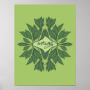 Suche nach green leaves poster Botanical