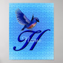 Suche nach buchstabe h poster Elegant