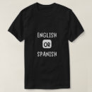 Suche nach spanisch tshirts Englisch
