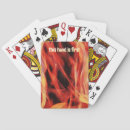 Suche nach flammen spielkarten Poker