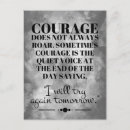 Suche nach wenn ich nur mut hatte postkarten Inspirierend