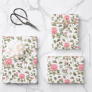 Suche nach vintage botanische blumen geschenkpapier Weiß