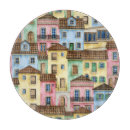 Suche nach häuser schneidebrettchen Aquarell