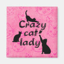 Suche nach crazy cat lady magnete Niedlich