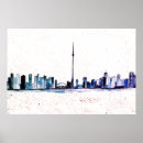 Suche nach toronto skyline poster Aquarell