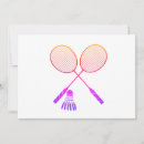 Suche nach badminton einladungen Schläger