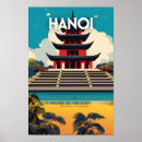 Suche nach hanoi poster Vintag