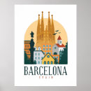 Suche nach barcelona spanien poster Der altstadt
