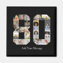 Suche nach 80 geburtstag magnete Foto collage