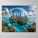 Suche nach futuristische stadt poster Skyline