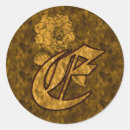 Suche nach e monogramm aufkleber Elegant