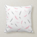 Suche nach rosa federn kissen Grau