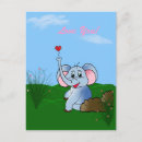 Suche nach elefant cartoon postkarten Baby