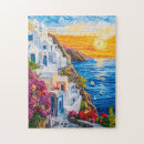 Suche nach santorini puzzle Sonnenuntergang