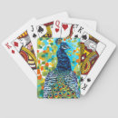 Suche nach pfau spielkarten Tiere