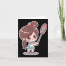 Suche nach comic style karten Badminton