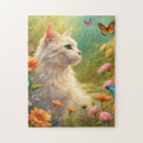 Suche nach schöne katzen puzzle Blume