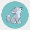 Suche nach cartoon wolf aufkleber Welpe