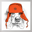 Suche nach roter hut poster Hund