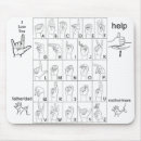 Suche nach gebärdensprache mousepads Für alle