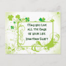 Suche nach irisches sprichwort karten Shamrocks
