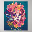 Suche nach zuckerschädel poster Blume