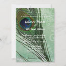 Suche nach peacock feather wedding einladungen Schick