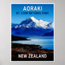 Suche nach neuseeland reise poster Berg