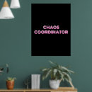 Suche nach chaos poster Spaß