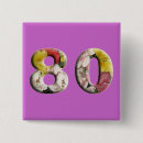 Suche nach 80 geburtstag buttons Blume