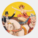 Suche nach vintage zirkus aufkleber Clowns