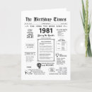Suche nach 1981 geburtstag karten Jahr