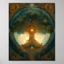 Suche nach magischer baum poster Mystisch