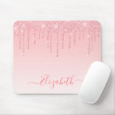 Suche nach rosa glitter mousepads Mädchenhaft