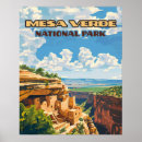 Suche nach mesa verde poster Retro