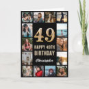 Suche nach 49 geburtstags geburtstag karten Foto collage